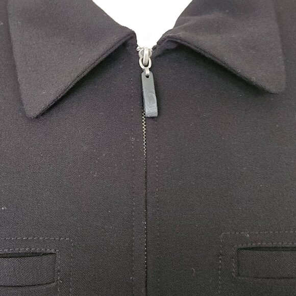 Rafaella Zip Front Jacket Black – Size 8 – Classic Career Workwear - Picture 8 of 10